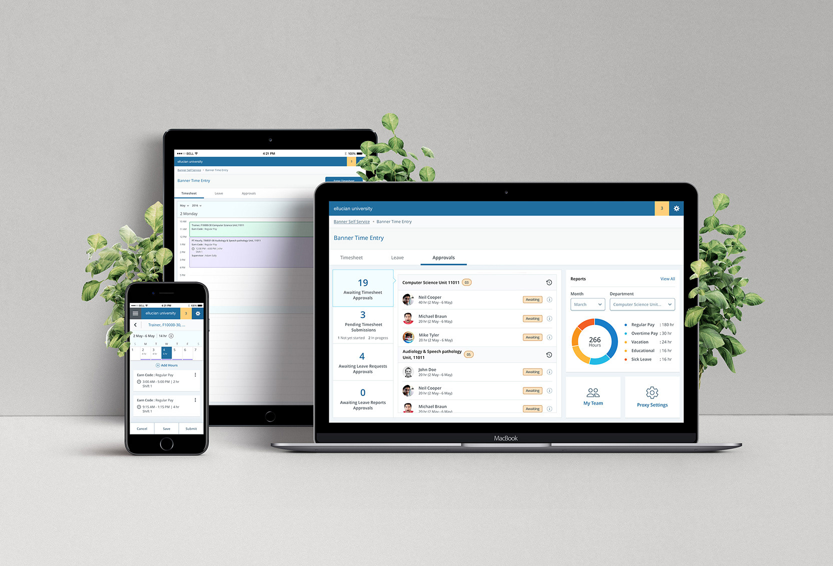 Banner Time Entry UX case study thumbnail